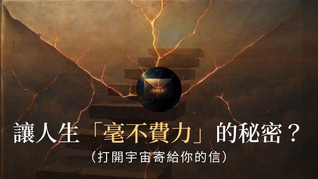 人生指引：先放棄四種關係、停止三種努力？才能啟動你「毫不費力」的完美生命藍圖！【 宇宙指引：人生法則 】