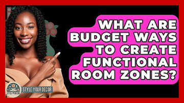 What Are Budget Ways To Create Functional Room Zones? - Style Your Decor
