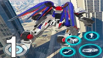 Robot Car Transformation Game - All Levels Gameplay Android, iOS Walkthrough Part 1