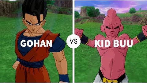Ultimate Gohan VS Kid Buu | Dragon Ball Z: Budokai Tenkaichi 4 | Very Hard CPU VS CPU