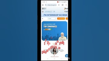 pm internship program 2024 apply online #pminternshipscheme