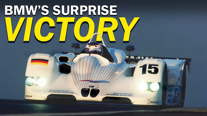 How BMW won Le Mans, and why they never went back