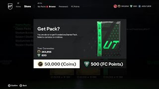 NEW 50k FOUNDATIONS STARTER PACK OPENED - FC 24 ULTIMATE TEAM
