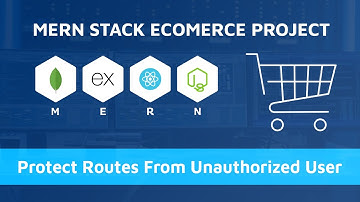 Protect Routes from Unauthorized Users | MERN Stack Ecommerce Project | #mernstack #techbinarybrain
