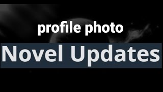 How to change profile photo, avatar on the Novel Updates website