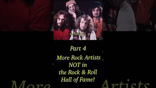 Part 4 More Rock Artists Not in the Rock & Roll Hall of Fame! #rockandrollhalloffame  #ozzyosbourne