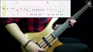 Miniatura de vídeo de "The Killers - All These Things That I've Done (Bass Cover) (Play Along Tabs In Video)"