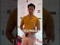 #Shivamkhajuria makes a statement as he arrives at the Event in #Mumbai