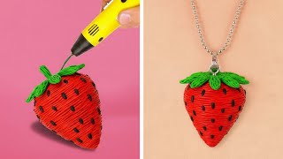 COOL 3D PEN AND HOT GLUE TIPS || DIY Ideas by 123 GO! STREAM