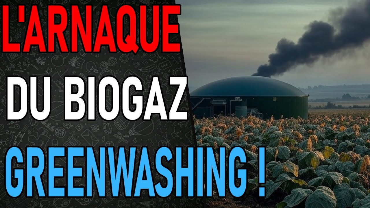 LE BIOGAZ , N'a Rien de bio ! Usine de méthanisation ! - YouTube
