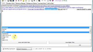 Articles Rewrite Assistant Manually rewrite