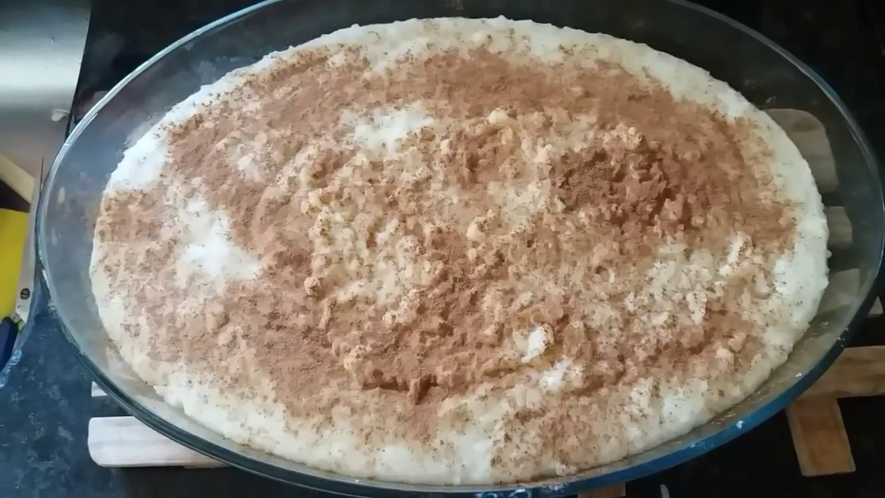 ARROZ DOCE CREMOSO COM LEITE CONDENSADO