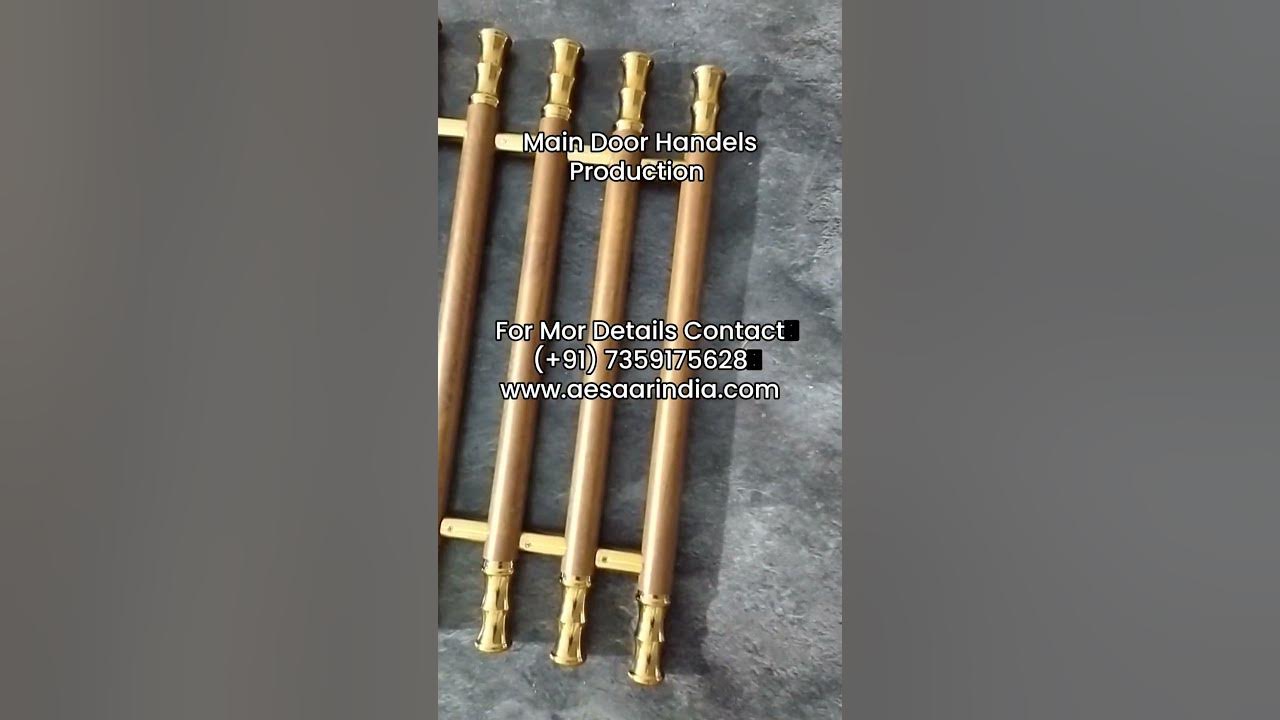 Stainles Steel Wooden Door Handle Available on IndiaMART YouTube