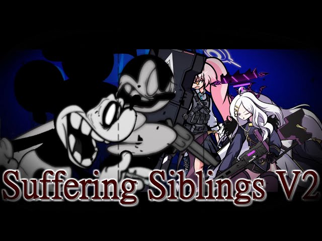 FNF】Suffering Siblings V2 but Mickey Mouse＆Oswald and