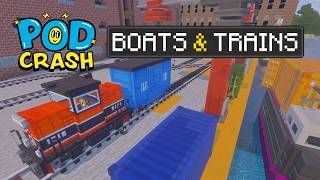 How to use BOATS Cranes with the TRAINS Add-on! screenshot 4