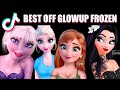 Frozen glowup disney tiktok compilations   glowup elsa transformation  princess modern
