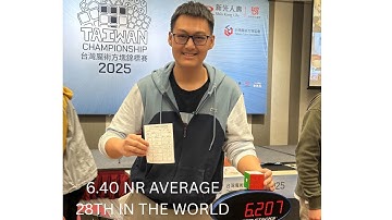 6.40 Official Square-1 Average! (Hong Kong Record, WR28)