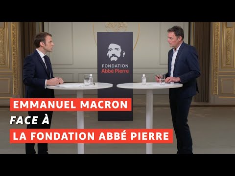 🔴 EXCLUSIF : Emmanuel Macron face à la Fondation Abbé Pierre