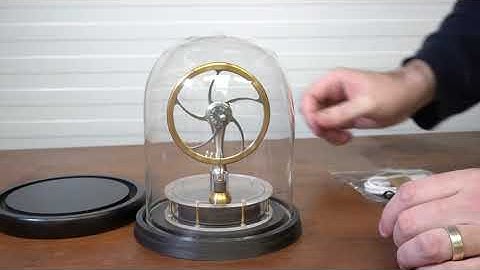 3D printed prototype Glass dome - Stirling Engine Kontax