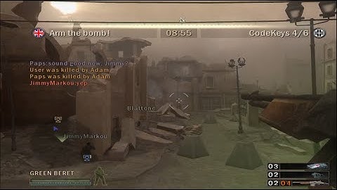 Commandos Strike Force Multiplayer on PC Sabotage mod Panzers map