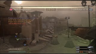 Commandos Strike Force Multiplayer on PC Sabotage mod Panzers map