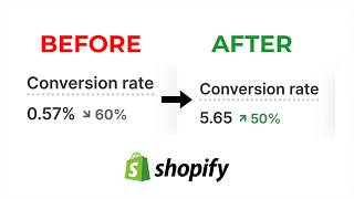 This one thing will instantly increase your Shopify conversion rate (maybe)