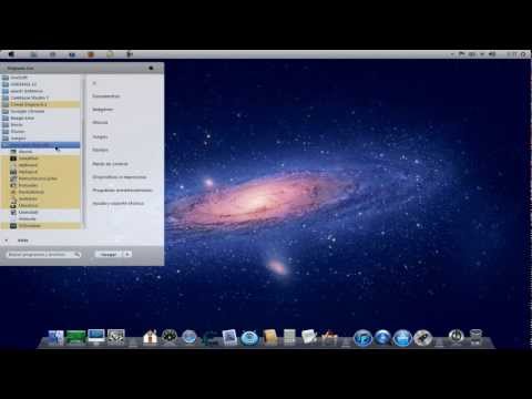 Como cambiar la apariencia de Windows 7 a Mac OS Lion HD