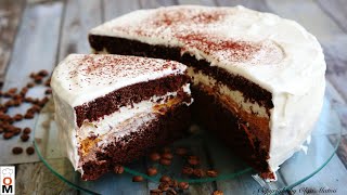 Cappuccino Cake recipe (English Subtitles)