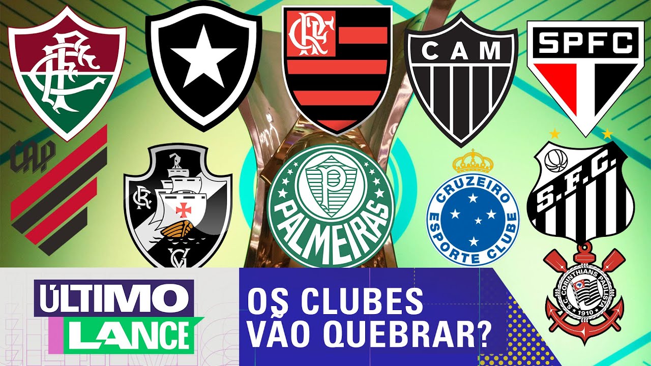 ATÉ FLAMENGO E PALMEIRAS FICARAM NO NEGATIVO! FUTEBOL BRASILEIRO ESTÁ À BEIRA DO COLAPSO FINANCEIRO?