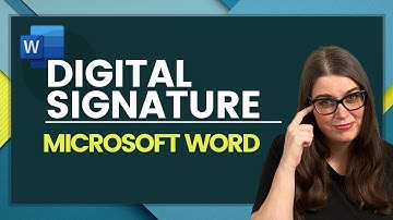 How to Create a Digital Signature in Word