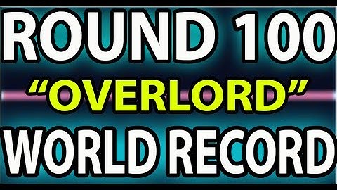 Safeguard Round 100 "Overlord" 999 Kills - Highest Round On Overlord! World Record? Legit!