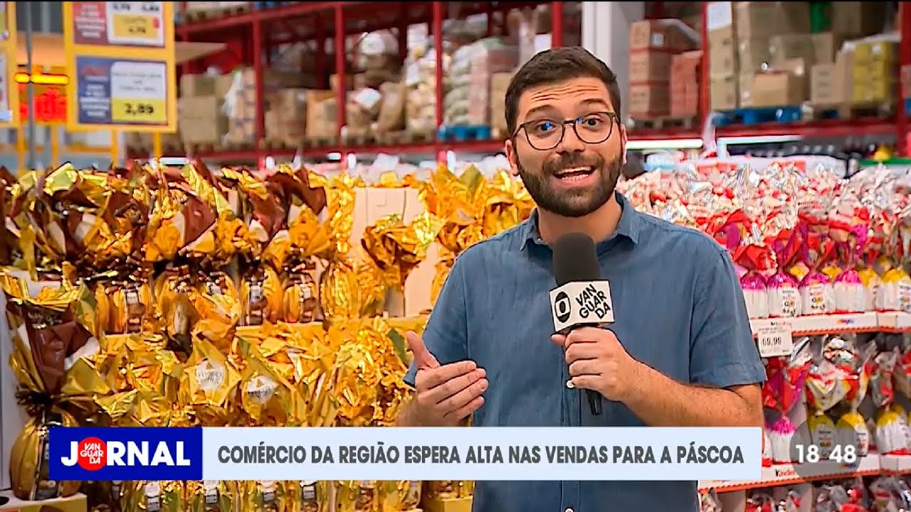 Jornal Vanguarda - Comércio da região espera alta nas vendas para a Páscoa
