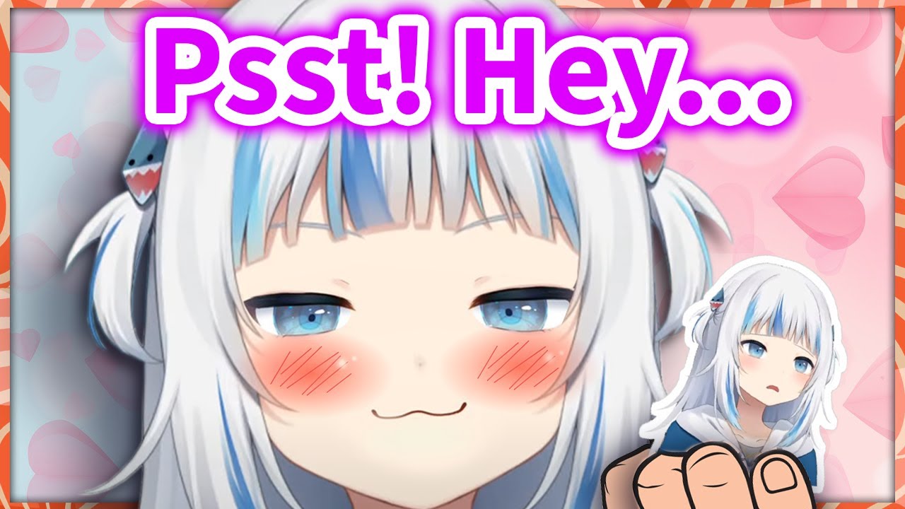 Gura Teaches How to Get GIRLS! 【Gawr Gura / HololiveEN】