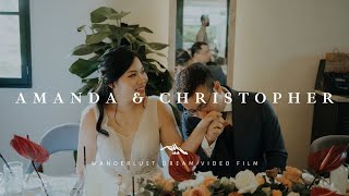 Bubbly wedding ceremony | Christopher &amp; Amanda | An Intimate Wedding at Botanico Garden Singapore