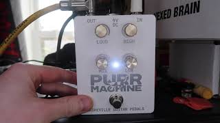 Asheville Guitar Pedals // Purr Machine Demo