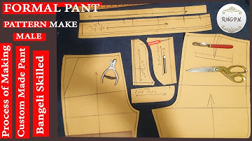 FORMAL PANT PATTERN MAKE | Pattern making Hack That No One is Talking About @rmgpm16