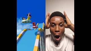 Johnny Tried the CRAZIEST Waterslide in Roblox 😱     #youtubeshorts