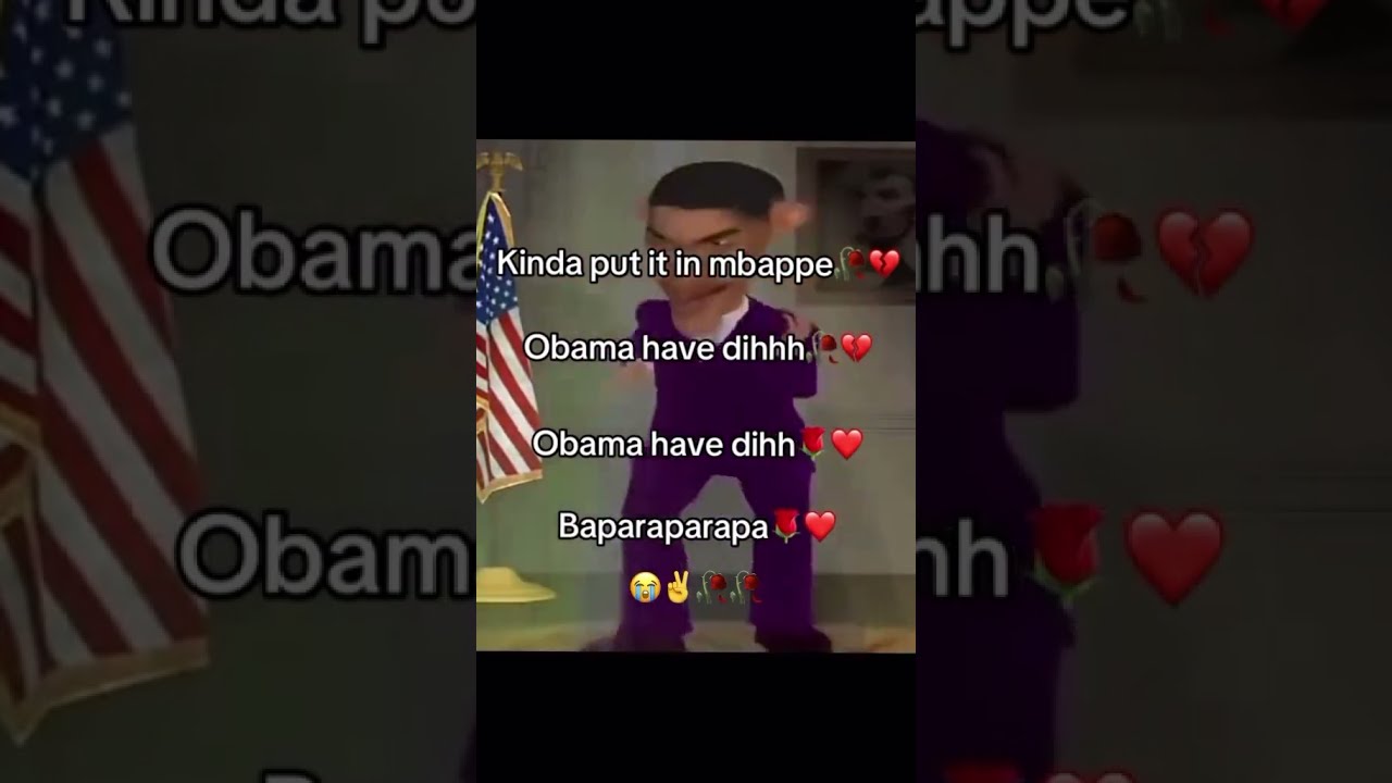 Obama Have Dih Mbappe Meme Fyp