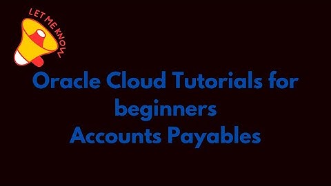 Oracle Fusion Tutorial for beginners: Accounts Payables Recurring Invoice.