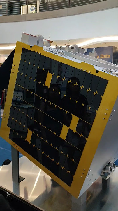 We found this satellite on display at the mall #philsa #spaceagency #philippines