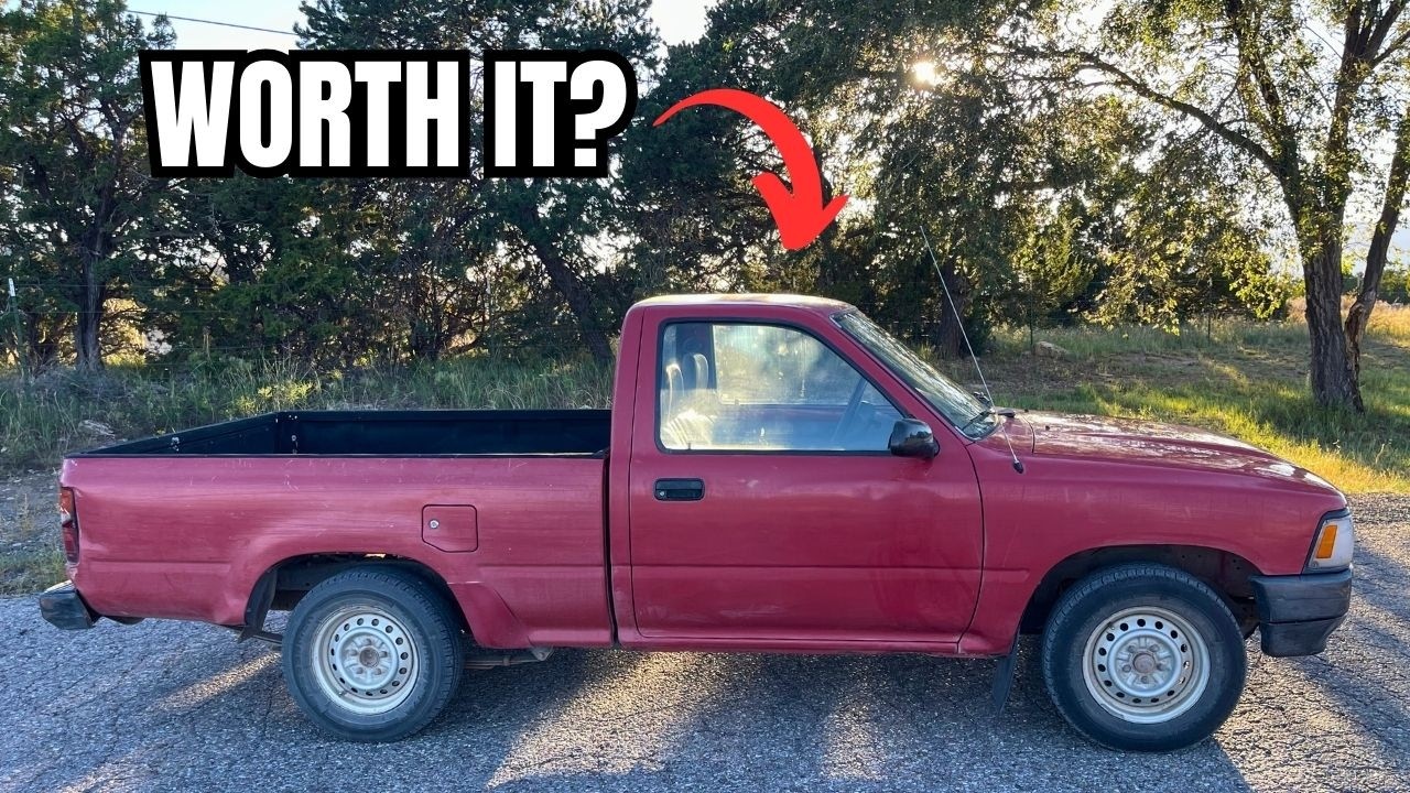 Я купил самый дешевый грузовик Toyota на Marketplace
