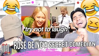 rosé being a secret comedian | NSD REACTION