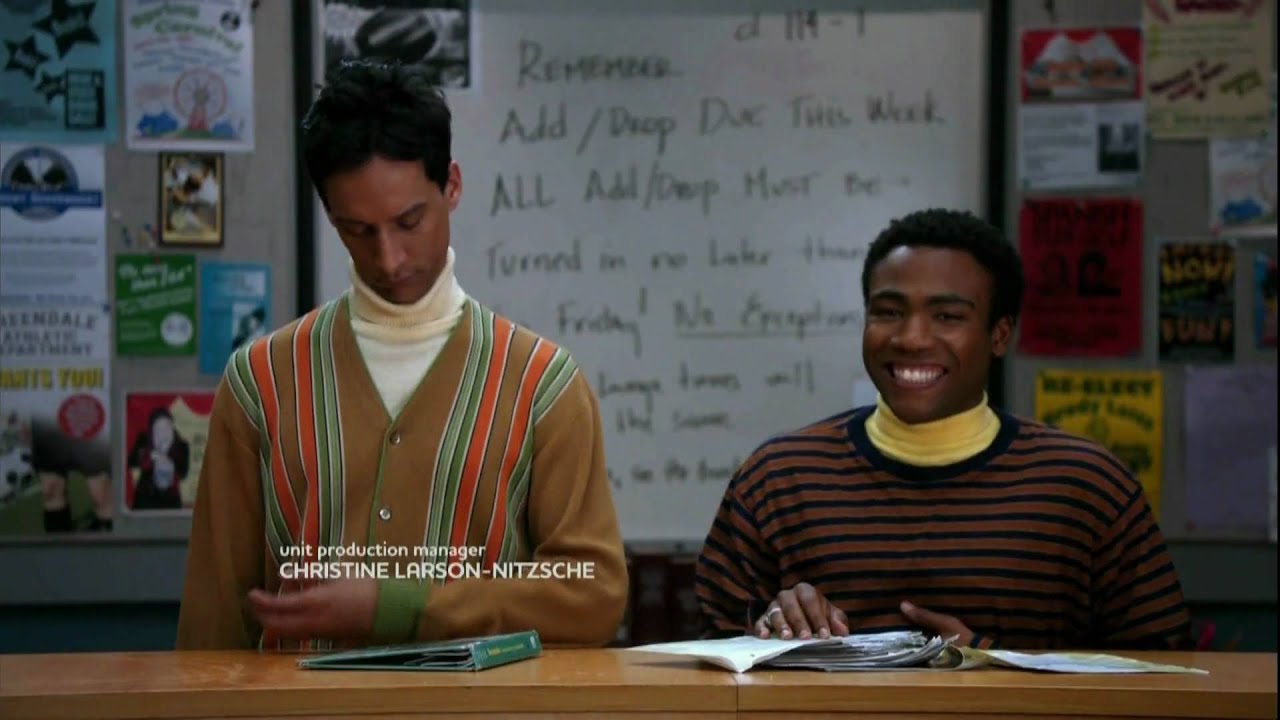 ⁣Community - Troy and Abed Do Bert and Ernie