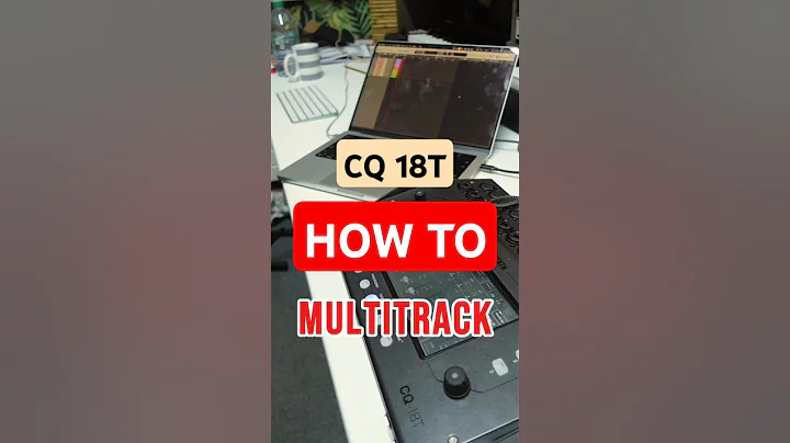 How to MULTITRACK with CQ 18T Digital mixer