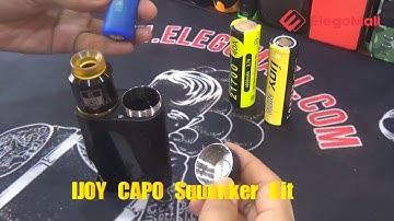 IJOY capo squonker mod, how it works?