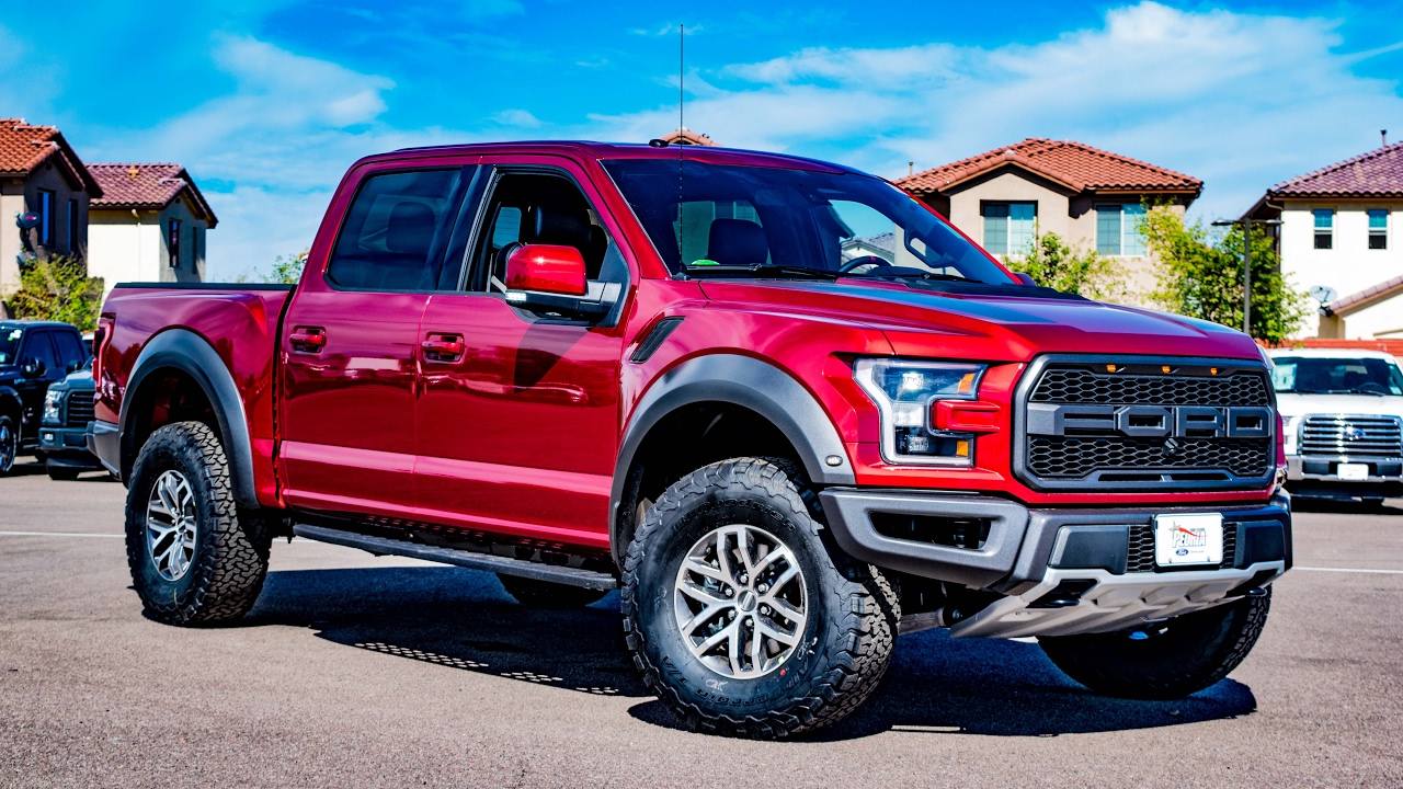 ford f150 raptor red