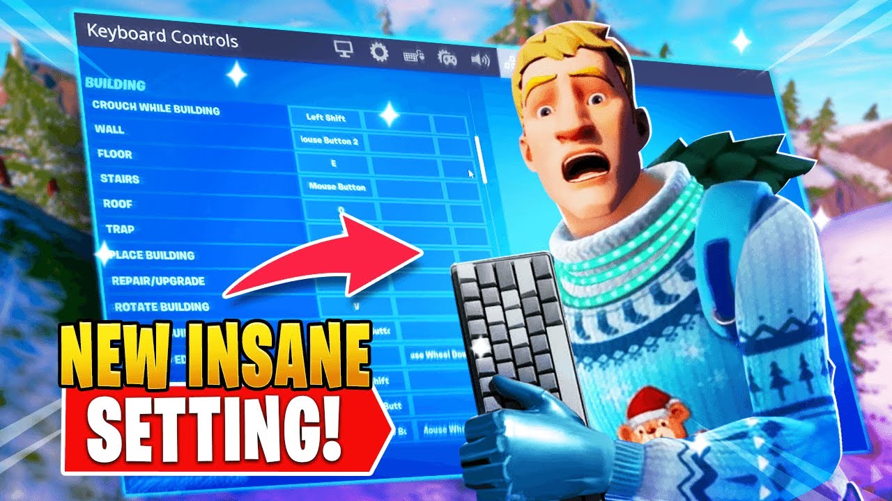 How To Find the BEST NEW Keyboard & Mouse Settings, Sensitivity & DPI In  Fortnite Chapter 3 Season 1 - YouTube