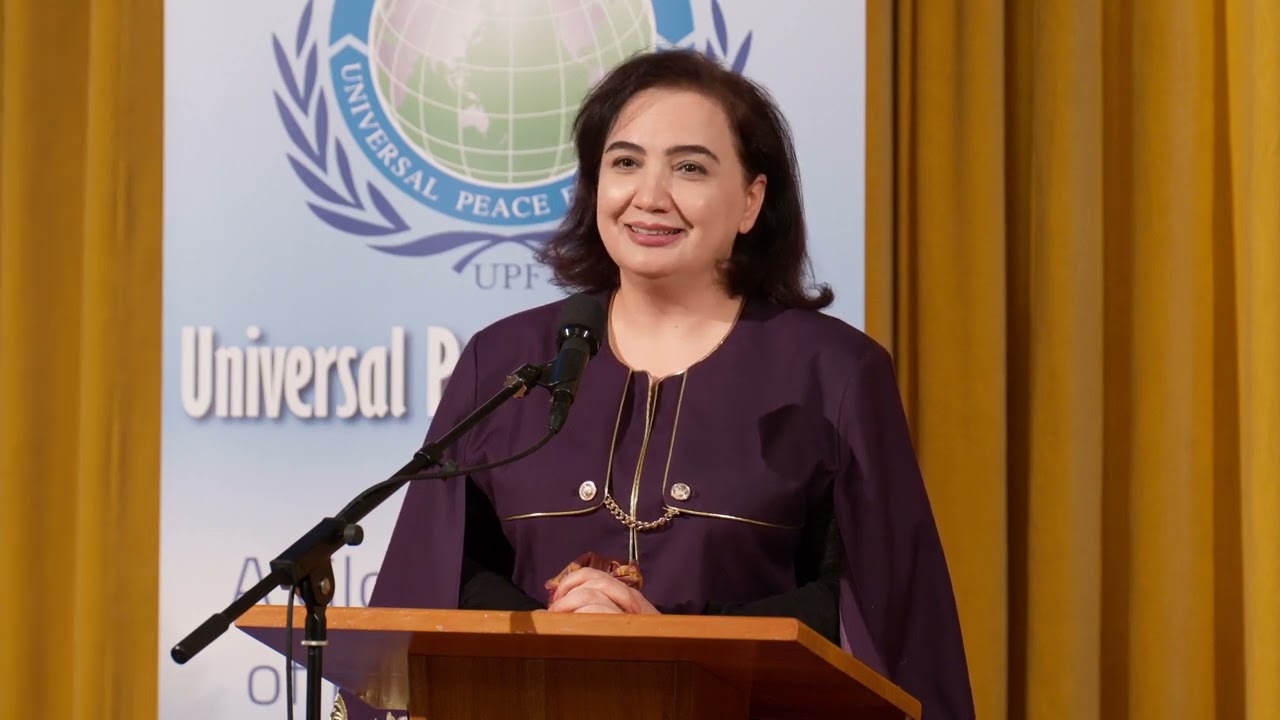 Universal Peace Federation Briefing on World Summit 2025 by former Ambassador Shukria Barakzai