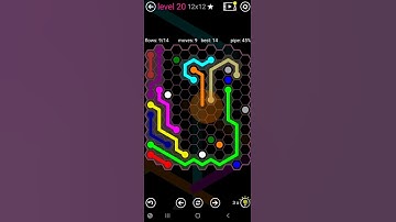 How To Solve Flow Free Hexes 12x12 Mania Level 20 Board Walk Through Solution Walkthrough