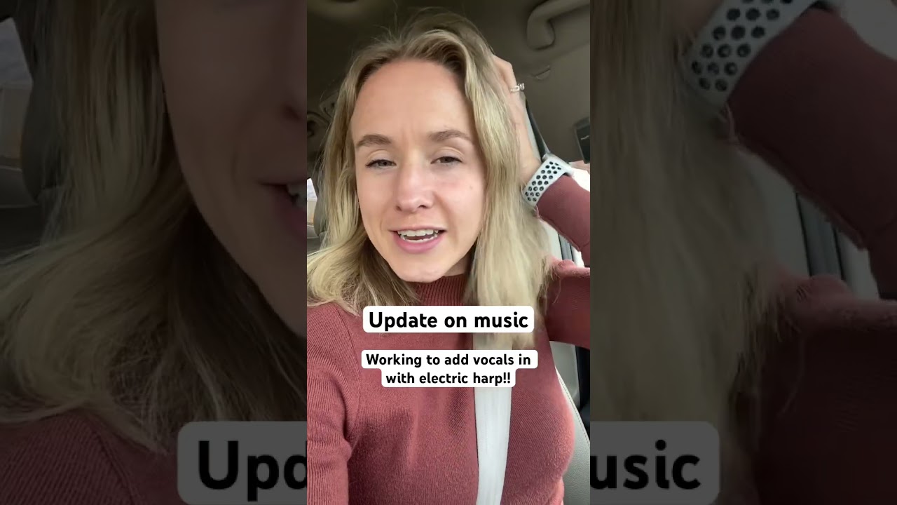 Singing AND electric harp 🤘🏻 